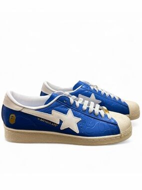 NWT Adidas SSTAR V BAPE Unisex Sneakers Size US 8.5 Men/ 9.5 Women (Deadstock)